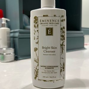 Eminence bright skin cleanser.